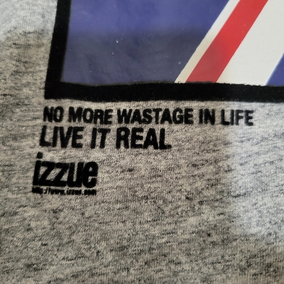 Izzue Crop Top Baseball Tee XS - Picture 2 of 5